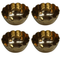 Brass Bowls for Prasadam 26g Pack of 4