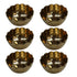 Brass Bowls for Prasadam 26g Pack of 6