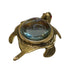 Lucky Turtle Glass Feng Shui Item 172g