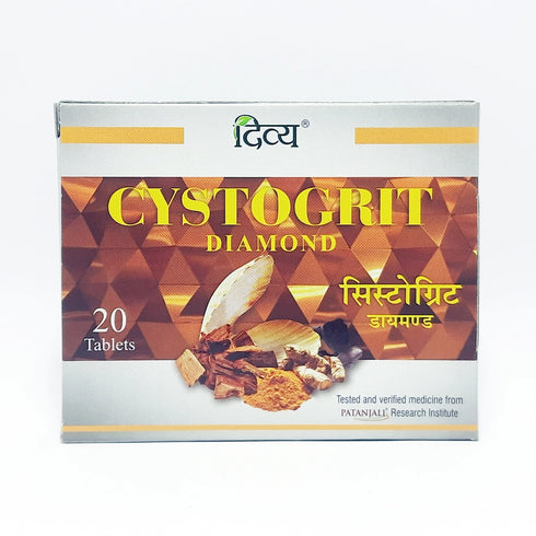 Patanjali Divya Cystogrit Diamond Tablet 20 N