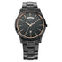 Titan Quartz Analog with Day and Date Black Dial Black Stainless Steel Strap Watch