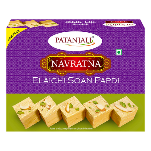 Patanjali Navratna Elaichi Soan Papdi