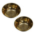 Brass Bowls With Flora Design 51g Pack of 2