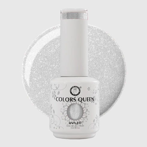Colors Queen UV LED Soak Off Gel Polish - Glitter Nail Colors | 15 ML