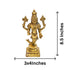 Brass Vishnu Matsya Avatar Statue 1150g