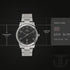 Titan Workwear Black Dial Analog with Date Stainless Steel Strap Watch for Men