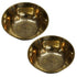 Brass Bowls With Flora Design 51g Pack of 2
