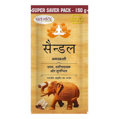 Patanjali Aastha Agarbatti Sandal - 150 G