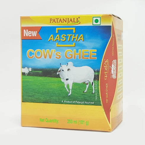 Patanjali Aastha Cow Ghee 200 ML