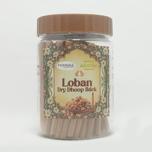 Patanjali Aastha Loban Dry Dhoop Stick - 200 g