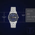 Titan Analog with Day and Date Blue Dial Stainless Steel Strap watch