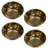 Brass Bowls With Flora Design 51g Pack of 4