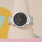Titan Quartz Analog with Day and Date Black Dial Metal Strap Watch for Men