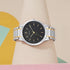 Titan Quartz Analog with Day and Date Black Dial Metal Strap Watch for Men