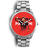 Style Make Ilayathalapathy Vijay Designed Silver Watch Imported Stainless Steel Metal High Quality
