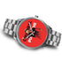 Style Make Ilayathalapathy Vijay Designed Silver Watch Imported Stainless Steel Metal High Quality