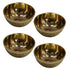 Brass Bowls With Design 59g Pack of 4