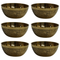 Brass Bowls With Design 59g Pack of 6