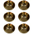 Brass Bowls With Design 59g Pack of 6