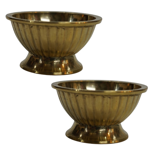 Brass Dessert Bowl 101g Pack of 2