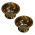 Brass Dessert Bowl 101g Pack of 2