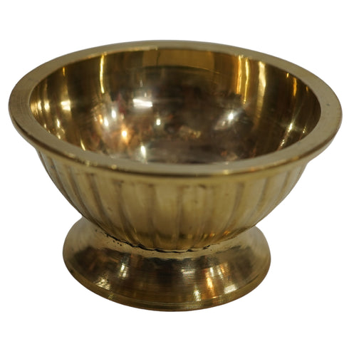Brass Dessert Bowl 101g Pack of 1