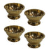 Brass Dessert Bowl 101g Pack of 4