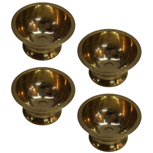 Brass Dessert Bowl 101g Pack of 4
