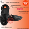 Vhaanfootwear Full Net Shoes Black Full Bunto For Men