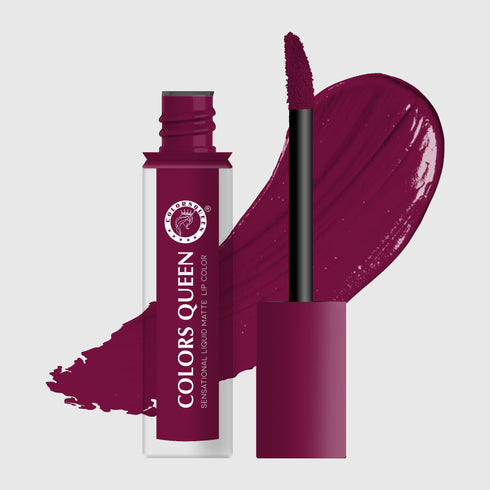 Colors Queen Sensational Liquid Matte Lipstick - Smooth Shades