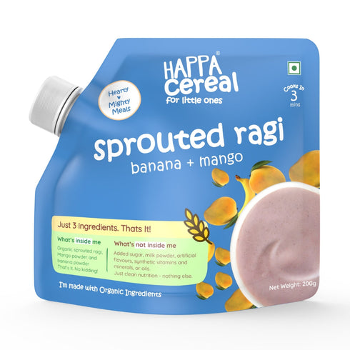 Happa Ragi Mango Banana Cereal for Babies