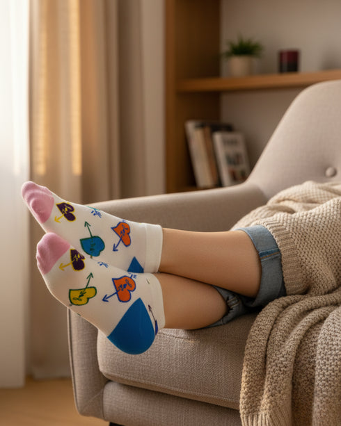 Ecoright Flipside ( Pack of 3 ) Ankle Socks