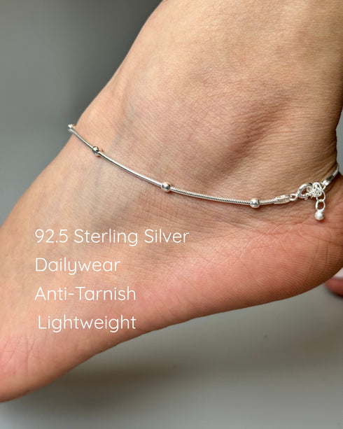 Arkaye Jewels Poesia Anklet