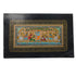 Palm Leaf Handmade Painting of Krishna Raas Leela with Gopis