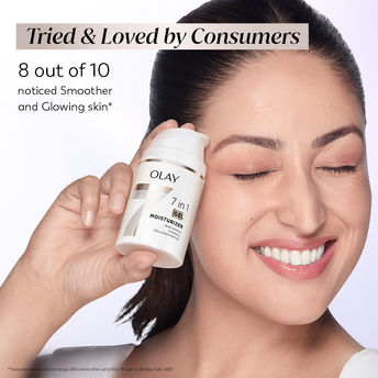 Olay 7 in 1 Gel Moisturizer with Niacinamide | Vitamin C | Collagen Peptide