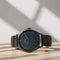 Titan Workwear Green Dial Analog Leather Strap Watch for Men