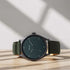 Titan Workwear Green Dial Analog Leather Strap Watch for Men