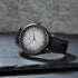 Titan Neo Basics Analog with Gray Dial Gray Leather Strap Watch for Men (Model 1802QL04)