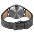 Titan Neo Basics Analog with Gray Dial Gray Leather Strap Watch for Men (Model 1802QL04)