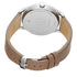 Titan Men's Urban Edge Lustrous Silver Dial Leather Watch