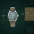 Titan Men's Urban Edge Lustrous Green Dial Leather Watch