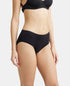 Jockey High Coverage Micro Modal Hipster With Ultrasoft Concealed Waistband | Black