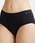 Jockey High Coverage Micro Modal Hipster With Ultrasoft Concealed Waistband | Black