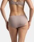 Jockey High Coverage Micro Modal Hipster With Ultrasoft Concealed Waistband | Mocha & Anemone | Pack of 2