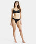 Jockey Medium Coverage Micro Modal Bikini With Concealed Waistband | Black