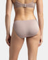 Jockey Medium Coverage Micro Modal Bikini With Concealed Waistband | Mocha & Anemone | Pack of 2