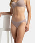 Jockey Medium Coverage Micro Modal Bikini With Concealed Waistband | Mocha & Anemone | Pack of 2