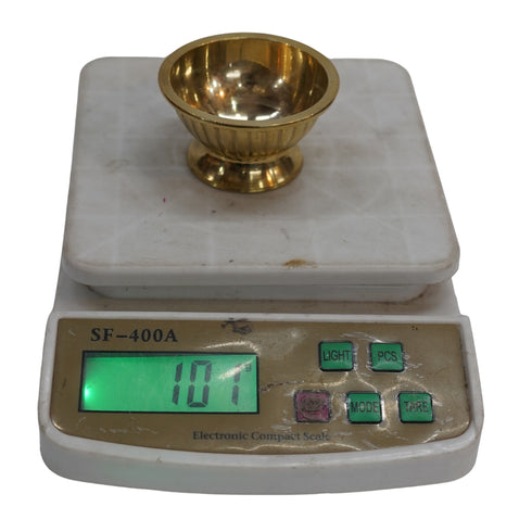 Brass Dessert Bowl 101g Pack of 6