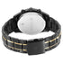 Titan Black and Gold Anthracite Dial Analog Stainless Steel Strap watch for Men