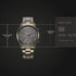 Titan Neo Splash Quartz Multifunction Anthracite Dial Stainless Steel
